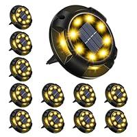 Algopix Similar Product 16 - Laliled Swivel Disk Lights Solar