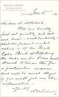 Algopix Similar Product 9 - Albert Palmer  Manuscript Letter