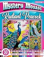 Algopix Similar Product 15 - Radiant Peacock Mystery Mosaics Color