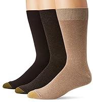 Algopix Similar Product 2 - Gold Toe Mens Micro Flat Knit Crew