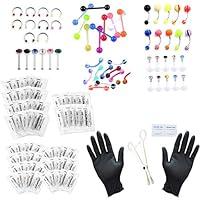 Algopix Similar Product 3 - JOVIVI 126pcs Body Piercing Kit for