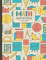 Algopix Similar Product 6 - Math Graph Notebook 12 inch Squares