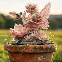 Algopix Similar Product 12 - Bohemian Fairy Flower Pot Decoration