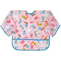 Algopix Similar Product 15 - Bumkins Sleeved Bib for Girl or Boy