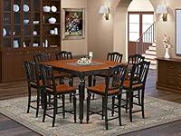 Algopix Similar Product 20 - 9 PC counter height set Square pub