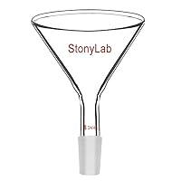 Algopix Similar Product 2 - StonyLab Glass Short Stem Powder Funnel