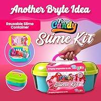  Bryte Froyo Candy Slime Kit, All Inclusive Ice Cream Slime Kit  for Girls to Make Your Own Slime For Girls Like Frozen Pink Vanilla Yogurt  and Slime Popsicle Cherry