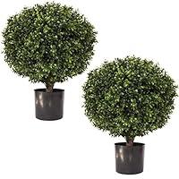 Algopix Similar Product 9 - 24 Tall 16 Round Artificial Topiary