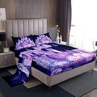 Algopix Similar Product 7 - Erosebridal Purple Pink Princess Bed