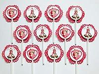 Algopix Similar Product 7 - STRAWBERRY SHORTCAKE Cupcake Topper 