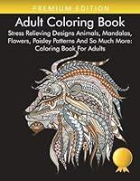 Algopix Similar Product 6 - Adult Coloring Book Stress Relieving
