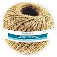 Algopix Similar Product 20 - 2Ply Natural 1mm Jute Cord 80gm by