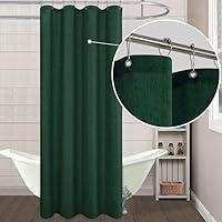 Algopix Similar Product 8 - KOUFALL Dark Green Waterproof Linen