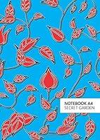 Algopix Similar Product 16 - Secret Garden Notebook  A4 Red Blue