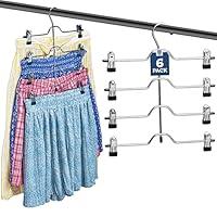 Algopix Similar Product 14 - Zober 4Tier Skirt Hangers with Clips 