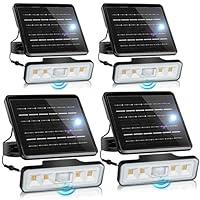 Algopix Similar Product 3 - AUDERWIN Solar Flood Lights Outdoor