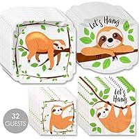 Algopix Similar Product 4 - Big Dot of Happiness Lets Hang  Sloth