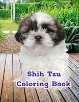 Algopix Similar Product 3 - Shih Tzu Coloring Book Shih Tzu Puppy