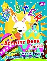 Algopix Similar Product 19 - Easter Activity Book for Kids Ages 48