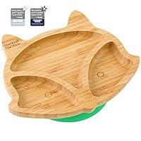 Algopix Similar Product 2 - bamboo bamboo Baby Plates with Suction