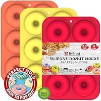 Algopix Similar Product 12 - keliwa Silicone Donut Mold  Silicone