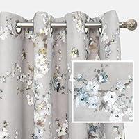 Algopix Similar Product 11 - DriftAway Floral Curtains for Living