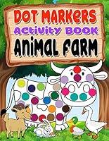 Algopix Similar Product 19 - Dot Markers Activity Book Animal Farm