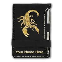Algopix Similar Product 20 - Mini Notepad Scorpion Personalized