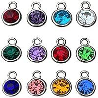 Algopix Similar Product 17 - Birthstone Charm Personalized