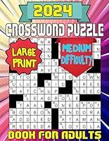 Algopix Similar Product 2 - 2024 Large Print Crossword Puzzle Book