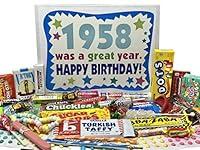 Algopix Similar Product 16 - RETRO CANDY YUM  1958 67th Birthday