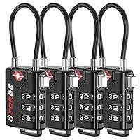 Algopix Similar Product 15 - TSA Approved Cable Luggage Locks