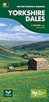 Algopix Similar Product 12 - Yorkshire Dales Map for Touring and