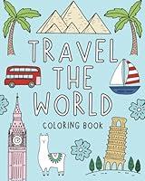 Algopix Similar Product 13 - Travel The World Coloring Book