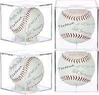 Algopix Similar Product 8 - Baseball Display Case Clear Acrylic 4