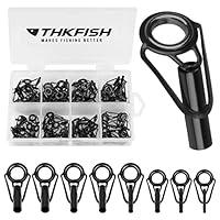 Algopix Similar Product 7 - THKFISH Fishing Rod Tip Repair Kit Rod