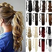 Algopix Similar Product 12 - Lelinta 18 Wavy Curly Wrap Around