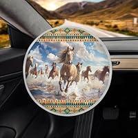 Algopix Similar Product 11 - Tomeusey Steering Wheel Sun Visor