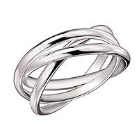 Algopix Similar Product 6 - Mimi 925 Sterling Silver 3 Triple Band