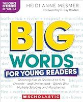 Algopix Similar Product 2 - Big Words for Young Readers Teaching