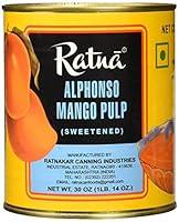 Algopix Similar Product 2 - Swad Ratna Alphonso Mango Pulp, Yellow
