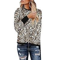 Algopix Similar Product 18 - Womens Sweatshirt Fashion Leopard