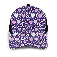 Algopix Similar Product 14 - Pink and Purple Hip Hop Sun Hat