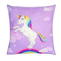 Algopix Similar Product 17 - OurWarm 18 x 18Inch Unicorn Throw