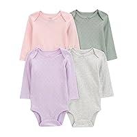 Algopix Similar Product 11 - Carters Baby Boys 4 Pack Bodysuit Set