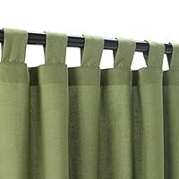 Algopix Similar Product 8 - Sunbrella Outdoor Curtain with Tab Top