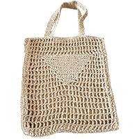 Algopix Similar Product 1 - REIOASUD Womens Handmade Straw