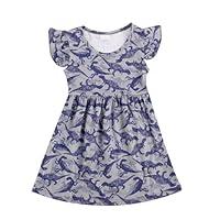 Algopix Similar Product 18 - ZLCHYJ Toddler Girl Casual Dress