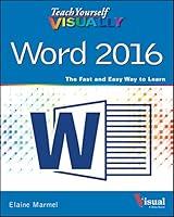 Algopix Similar Product 12 - Teach Yourself VISUALLY Word 2016