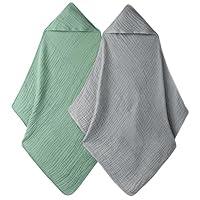 Algopix Similar Product 3 - Cutebe 2 Pcs Baby Towels with Hood100